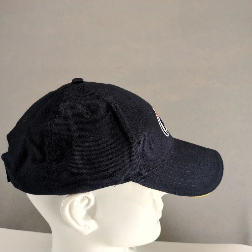 Miller Lite Baseball Cap Hat Navy Blue Embroidered Beer Logo Acme‎ Adjustable